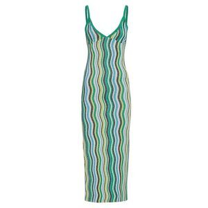 SIMONMILLER Comet Striped Knit Midi Dress - Candy Swirl